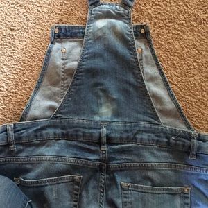 Denim overalls